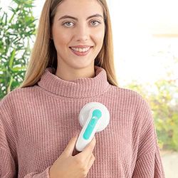 InnovaGoods® Rasoir électrique anti peluche, idéal pour Les vêtements et la Foule de Tissus, Puissance de 4,5 W, avec Petite Brosse de Nettoyage, allié pour Garder Vos vêtements comme Neufs