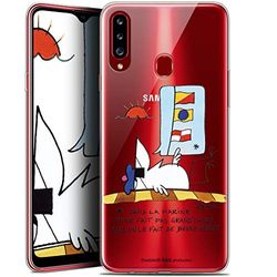 Caseink fodral för Samsung Galaxy A20s (6.5) [officiell licenssamlare Shadoks® Design La Marine - mjuk - ultratunn]