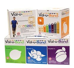 CanDo Val-u-Band Appareil de Musculation de la Main Latex-Free 5 Pièces 45 m