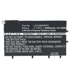 amsahr LIS3096ERPC-02 Replacement Battery for SONY LIS3096ERPC, SONY SGP321, SO-03E, Xperia Tablet Z ()