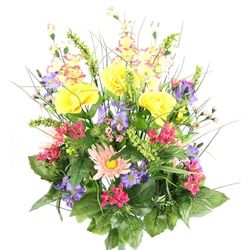 Admired By Nature YW-PUR-PK YW-PUR-PK - Dalia, Gloria del mattino e Ranuncolo e fioritura, 30 steli per casa, matrimoni, ristoranti e decorazioni per ufficio