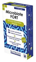 NUTRIGÉE - Microbiote Fort - Transit Intestinal - Favorise Le Bon Fonctionnement du Transit, Nourrit La Flore, Régule La Digestion - 7 Sachets - Programme de 7 Jours - Fabriqué en France