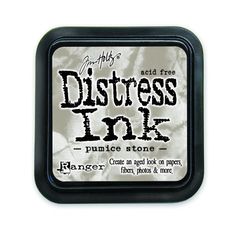 Ranger 18780630 Tim Holtz Distress Ink Pad, Pumice Stone, 7,5 x 7,5 x 31 cm