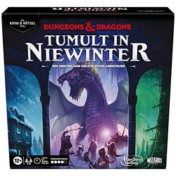 Dungeons & Dragons: Tumult in Niewinter, een misdaad- en raadselspel, D&D Escape Room bordspel voor 2 - 6 spelers