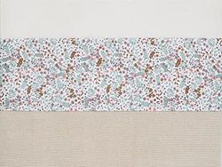 Jollein 008-511-65348 Laken Wieg 75x100cm - Bloom,Groen