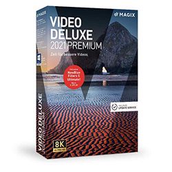Video Deluxe 2021 Premium – temps pour de meilleures vidéos! |Premium|Multiple|Limitless|PC|Disc|Disque