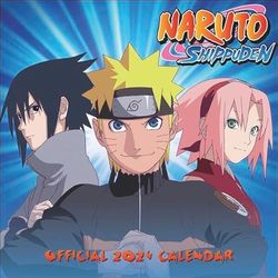 Agenda 2024 Naruto avec espace pour prendre des notes et de superbes images de la série animée populaire, idée cadeau fabuleuse pour tous les fans de manga, 30,5 x 30,5 cm