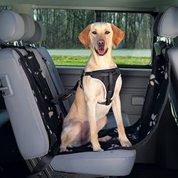 Friends On Tour Car seat cover, 0.65 x 1.45 m, black/beige