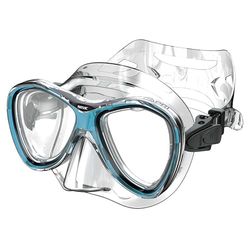 Seac Capri SLT, snorkelmasker met masker van hypoallergene siltra en maskergespen met 2 knopen, 2 grote