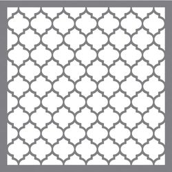 Rayher Palmilha para pintar paredes e móveis com treliça, reutilizável, 30,5 x 30,5 cm, 38968000