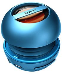 X-MINI KAI2 Azul - Altavoces portátiles (De 1 vía, 4 cm, 2,5 W, 20 - 20000 Hz, 3,3 Ω, 89 dB)