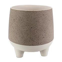 The HC Companies Planter, Greige, 8 tum