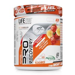 Life Pro Endurance Pro Recovery 800g | Regeneración con Carbohidratos | Maximiza la recuperación | Recuperador Muscular (STRAWBERRY BANANA)