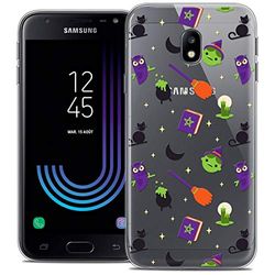 Caseink Beschermhoes voor Samsung Galaxy J3 2017 J320 (5) Beschermhoes [Crystal Gel HD Collectie Halloween Design Witch Potter, Zacht, Ultradun, Bedrukt in Frankrijk]