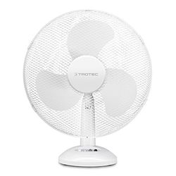 TROTEC Tafelventilator TVE 14 met 3 snelheden, automatische 90°-oscillatie functie, uitschakelbaar