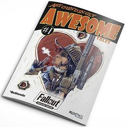Intryck FalloutWasteland Warfare: Fantastiskt fantastiska berättelser: Kapitel 1 - Expansion RPG pocketbok (MUH052247)