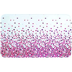 MSV Alfombra de baño de Microfibra 45x75cm Brest Rosa