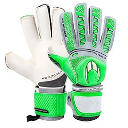 HO Soccer Ikarus Roll Flat Keepershandschoenen, uniseks, volwassenen, groen/grijs/wit, maat 11
