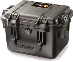 PELI Storm IM2075 djup skyddsväska, IP67-vatten- och dammtät, 8 liters kapacitet, tillverkad i USA, inget skum, svart
