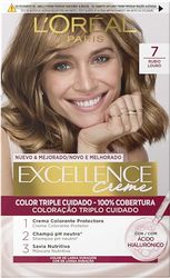 L'Oreal Tintura per Capelli, Excellence Creme, 200 gr, 7 Rubio
