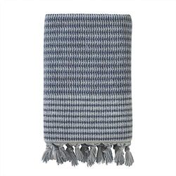 SKL HOME by Saturday Knight Ltd. Serviette de Bain, Coton, Bleu Denim, 28 x 54 cm