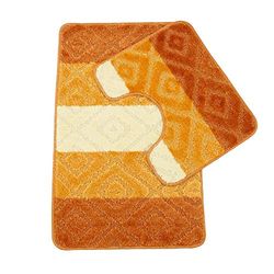 Jimmy Shadow 3264BRI Ravello Collection 2-delige badmatset, rood, eenheidsmaat