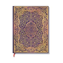 Picaresque Midi Unlined Hardcover Journal (Elastic Band Closure)
