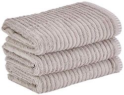 Heckett Lane Bath Serviette à Main, Glacier Grey, 50 x 100 cm