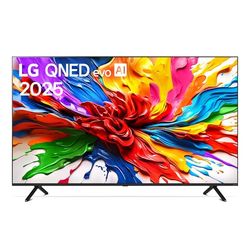 LG QNED evo AI QNED92 85 pollici, Smart TV 4K, Processore α8 Gen2, Precision Dimming Pro con MiniLED, webOS con AI, Dolby Vision & Atmos, Gaming con VRR e FreeSync 4K@144Hz, 85QNED92A6A 2025