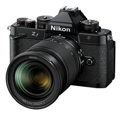 Nikon Zf + 24-70mm f/4 S + SDXC 128GB, Fotocamera Mirrorless, Full Frame, 24,5 MP, Monitor Angolazione Variabile [Nital Card 4 anni]