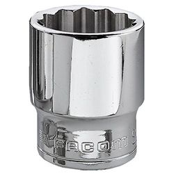 FACOM 3/8 inch steeksleutel 12 Kant SW 3/4 inch, 1 stuk, J.3/4