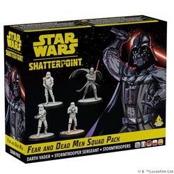 Atomic Mass Games Star Wars Shatterpoint Fear and Dead Men Squad Pack – miniatury stołowe, gra strategiczna dla dzieci i dorosłych, dla dzieci w wieku od 14 lat, 2 graczy, 90 minut gry, wyprodukowano