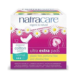 Natracare Natural Ultra Extra Pads Regular with Wings | 1 x 12 Pads