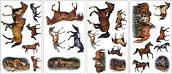 RoomMates - Muursticker wilde paarden 24 stuks
