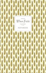 Wheat Fields Notebook - Ruled Pages - 5x8 - Premium: (Golden Edition) Fun notebook 96 ruled/lined pages (5x8 inches / 12.7x20.3cm / Junior Legal Pad / Nearly A5)