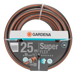 Tubo Gardena Premium Superflex da 19 Mm (3/4 Pollice), 25 M: Tubo da Giardino con Profilo Power-Grip, Pressione di Scoppio 35 Bar, Indeformabile (18113-20)