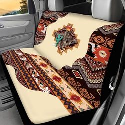 WELLFLYHOM Native Aztec - Funda de Asiento de Coche para Mujer, Funda de Asiento Trasero de Baja Navajo para camión, SUV, Furgoneta, Ajuste Universal, Accesorios de Coche, Protectores de Asiento