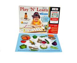 Creative Educational Early Years Play and Learn Vegetables