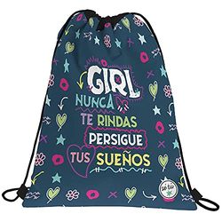 Grafoplás Unisex, barn Sé Tú, flicka ryggsäck, blå, M, blå, M