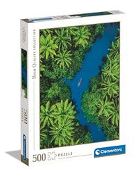 Clementoni Puzzel - Tropical Aerial View 500 Stukjes - Puzzel Voor Volwassenen 14-99 Jaar, Gemaakt In Italië 35520