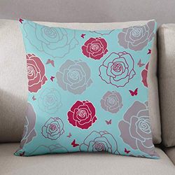 Bonamiason Decoratieve kussenslopen 45x45 cm, Kussenhoezen Bank, Decoratieve Kussenhoesjes, Kussensloop Sierkussen Kerstmis - Ontworpen en geproduceerd in Turkije