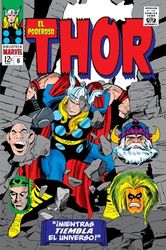 Biblioteca marvel el poderoso thor 6. 1965-1966: journey into mystery 120-124, annual 1