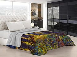 Italian Bed Linen Q-SD52 micro-2P Sogni D'autore Couette d'été,SD52,Double, Microfibre, Multicolor SD50
