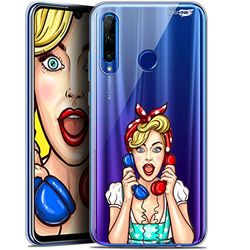 Caseink fodral för Huawei Honor 20 Lite (6.2) gel HD [tryckt i Frankrike - Honor 20 Lite fodral - mjukt - stötskyddat ] kallande flicka