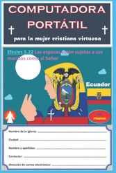 🇪🇨LIBRO DE NOTAS 📘 MUJERES CRISTIANAS ECUATORIANAS VIRTUAS 👧 👩 🚺🇪🇨: Auténtica libreta para actividades dedicadas a la memoria de MUJERES CRISTIANAS ... de 51 páginas con un interior extraordinario.