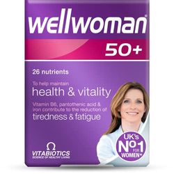 Vitabiotics Wellwoman 50+, 30 Tablets, Pack of 1