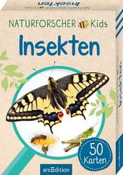 Naturforscher-Kids - Insekten: 50 Karten
