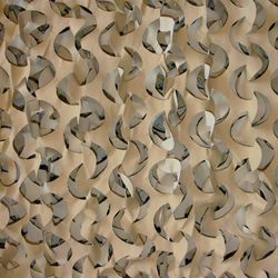 Mil-Tec Uniseks - Crazy Camo netdekens voor volwassenen, woestijn, één maat