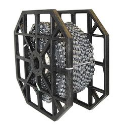 KMC Unisex - E101 Ept fietsketting voor volwassenen, zwart, 1 maat