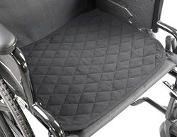 KMINA - Coussin Incontinence Chaise Adulte 5 Couches (x1 Unité, 40x50 Cm), Absorbant Lavable, Siège Réutilisable, Protection Noir - Made in Europe